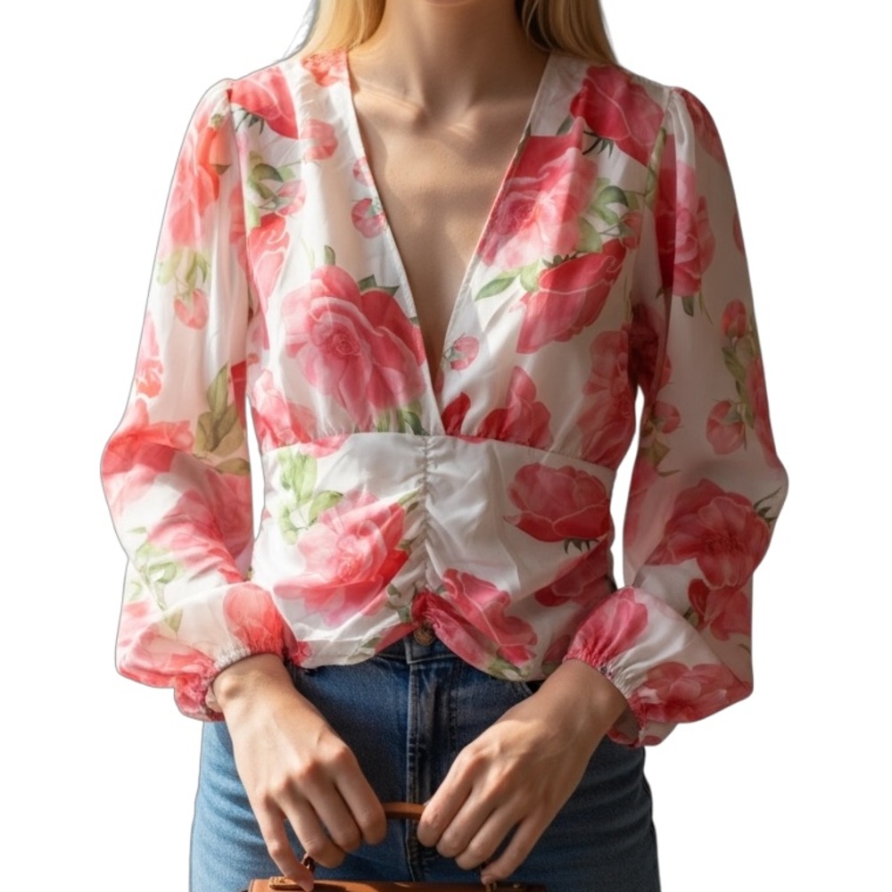 2 pc CBR blouse and skirt set